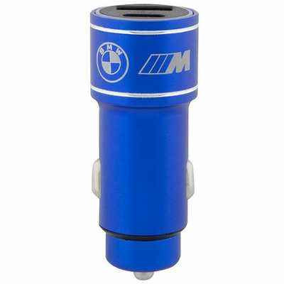 BMW M Edition Case Car Charger BMCCMUSBCB 20W PD QC 3.0 - blue