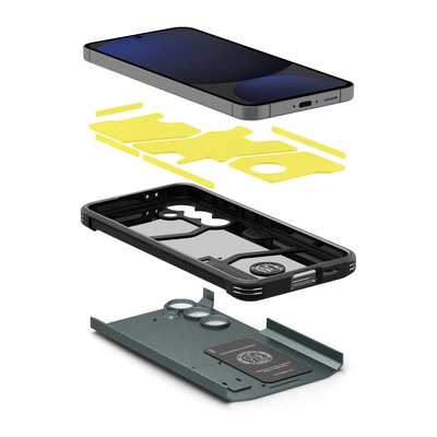 Spigen Tough Armor Hülle für Samsung Galaxy S24 FE – Grün
