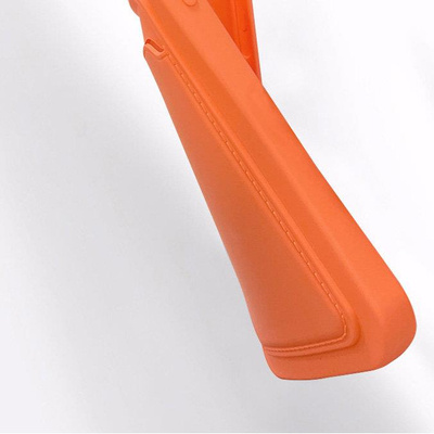 Kartenetui Silikon-Geldbörse mit Kartensteckplatz für Dokumente für iPhone 13 mini orange