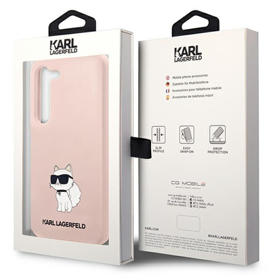 Karl Lagerfeld KLHCS23MSNCHBCP S23+ S916 Hardcase pink/pink Silikon Choupette