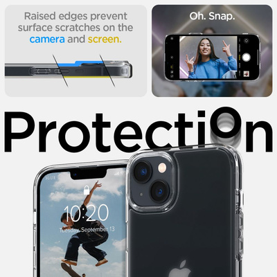 Spigen Ultra Hybrid iPhone 14 Case - Clear Matte