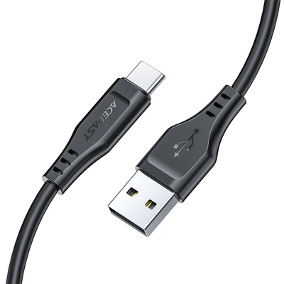 Acefast USB-Kabel - USB Typ C 1,2 m, 3 A schwarz (C3-04 schwarz)