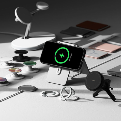 Etui Ringke Onyx MagSafe na iPhone 16 Pro - czarny