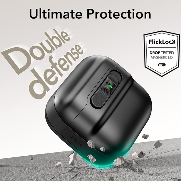Etui ESR Pulse Halolock Magsafe na AirPods 4 - czarne