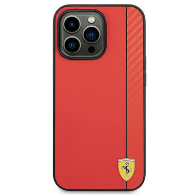 Ferrari FEHCP14LAXRE iPhone 14 Pro 6.1&quot; red/red hardcase Carbon