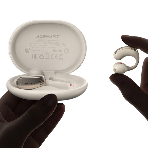 Acefast FA006 ACECLIP Pro In-Ear-Kopfhörer (kabellos) OWS – Gold