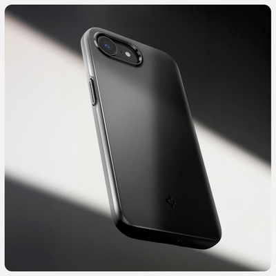 Spigen Thin Fit Mag iPhone 16e Hülle - Schwarz