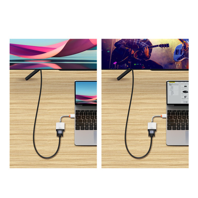Baseus WKQX010102 HDMI - VGA-Adapter - Weiß