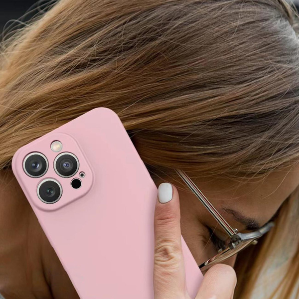 Silicone case for Samsung Galaxy S23+ silicone cover pink
