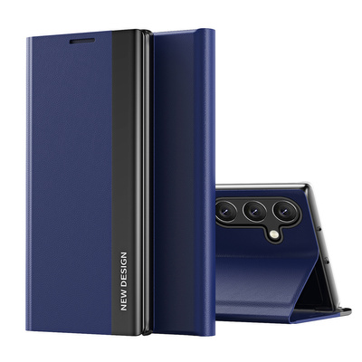 Sleep Case Pro Hülle für Samsung Galaxy A24 4G mit Klappständer blau
