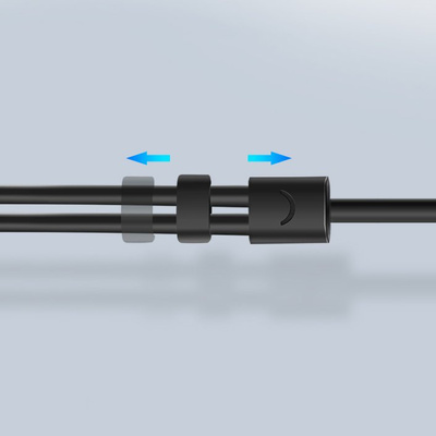 Ugreen kabel rozdzielacz AUX 3,5 mm mini jack (żeński) - 2x 3,5 mm mini jack (męski - mikrofon i słuchawki) czarny (AV140 20899)