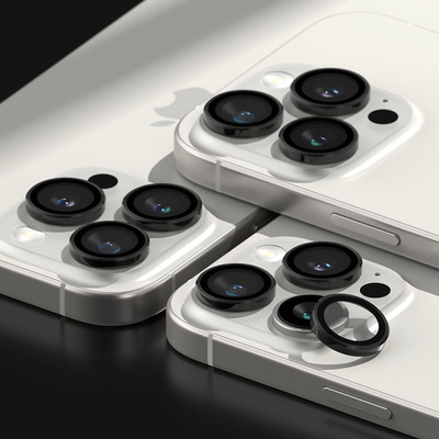 Ringke Kamerarahmenschutz 2er-Pack für iPhone 16 Pro / 16 Pro Max - Schwarz