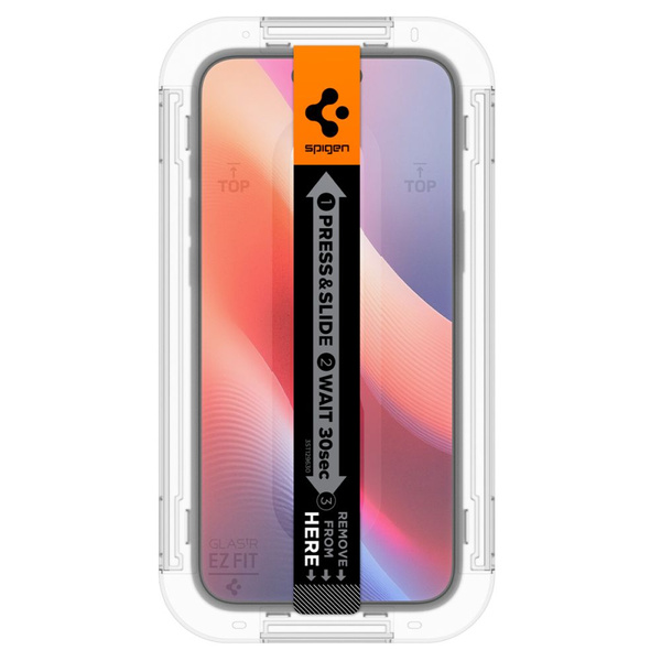 Spigen Glas.tR EZ Fit gehärtetes Glas für iPhone 15 / 16 - 2 Stk.