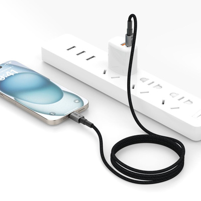 Kabel Tech-Protect UltraBoost DNA USB-C PD100W/5A 25 cm - szary