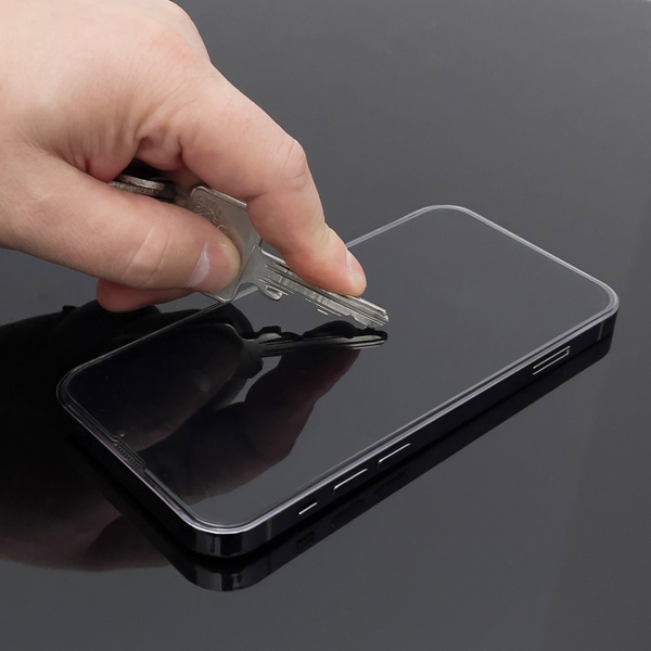 Szkło prywatyzujące Wozinsky Privacy Glass z filtrem Anti Spy do iPhone 15 - czarne