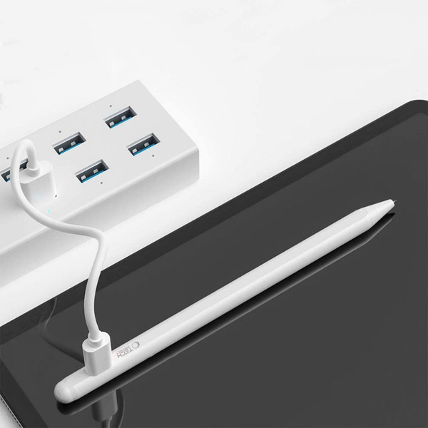 Tech-Protect Digital Stylus Magnetischer Eingabestift für iPad – weiß