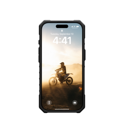 UAG Pathfinder Clear Magsafe Hülle für iPhone 16 Pro – durchscheinend