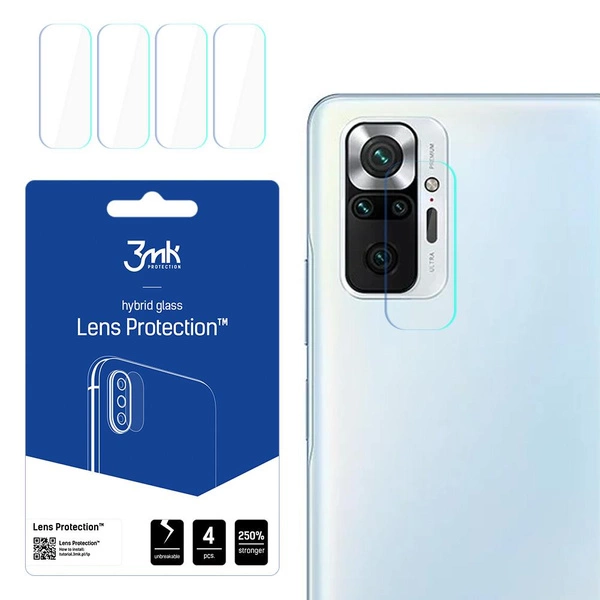 Szkło na aparat 3mk Lens Protection™ hybrydowe na Xiaomi Redmi Note 10 Pro