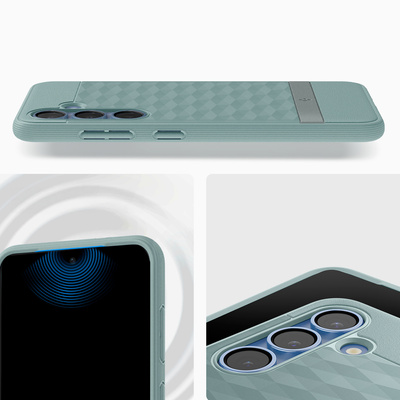 Caseology Parallax Mag MagSafe Samsung Galaxy S25 Case - Green