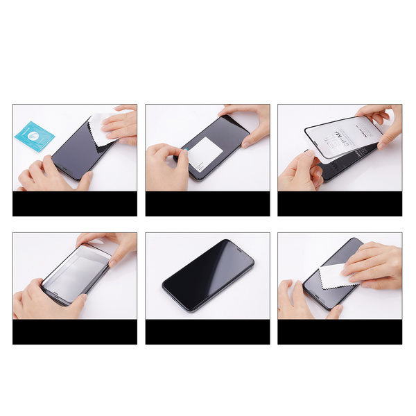Nillkin CP+PRO ultra-thin tempered glass for the entire screen with a 0.2 mm frame 9H Xiaomi Redmi 10 black