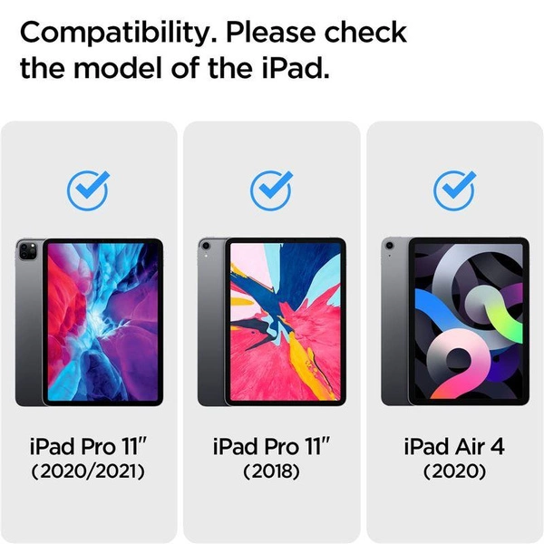 Etui Spigen Smart Fold Plus na iPad Air 4 2020 / 5 2022 / iPad Pro 11'' 2021 / 2022 - czarne