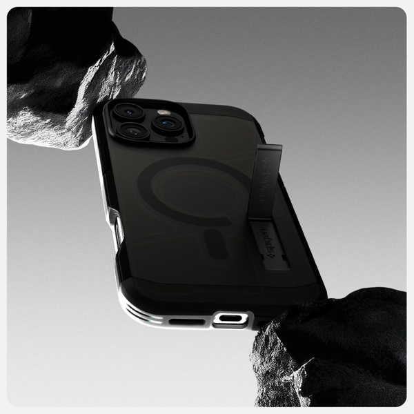 Spigen Tough Armor MagSafe iPhone 16 Pro Max Case - Black