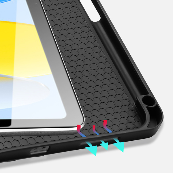 Dux Ducis Domo case iPad 10.9'' 2022 (10th generation) smart cover stand blue