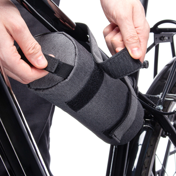 Torba rowerowa Wozinsky WBB37GRB z izolacją termiczną 0.7L - szara