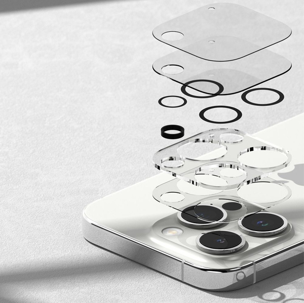 Ringke Camera Protector 2-pack tempered glass for iPhone 15 Pro Max