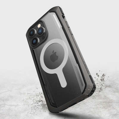 Raptic X-Doria Secure Case for iPhone 14 Pro with MagSafe armored cover black