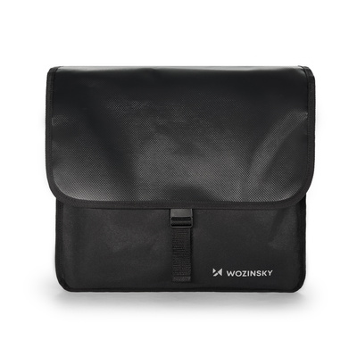 Wozinsky Fahrradtasche doppelt 28 l schwarz (WBB34BK)