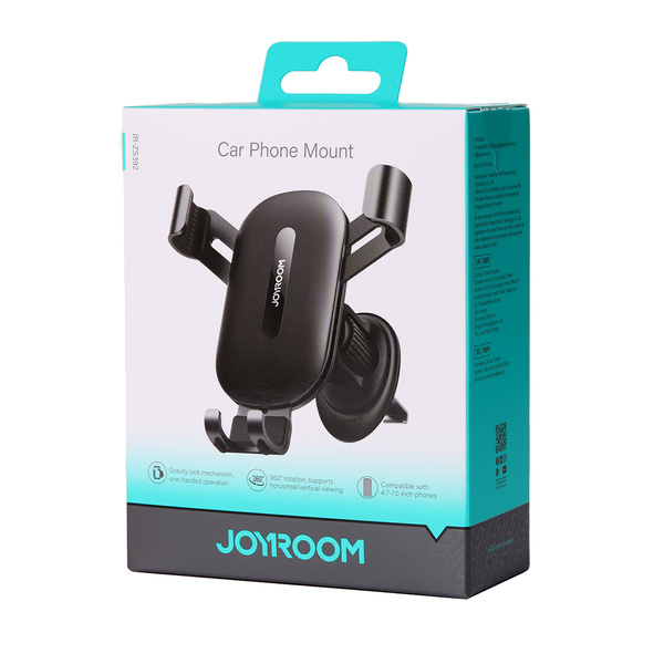 Joyroom JR-ZS392 Autotelefonhalterung (Lüftungsschlitz) – Schwarz