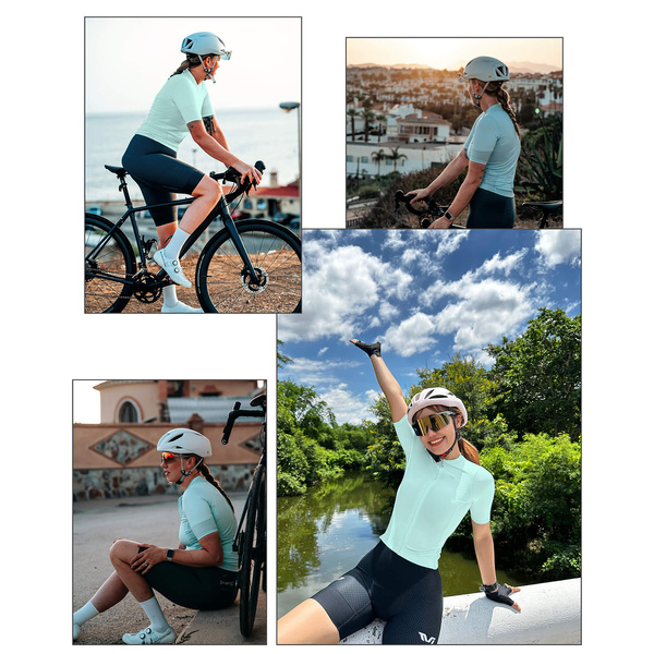 Rockbros 15210007003 TVI S Damen-Radtrikot - Grün