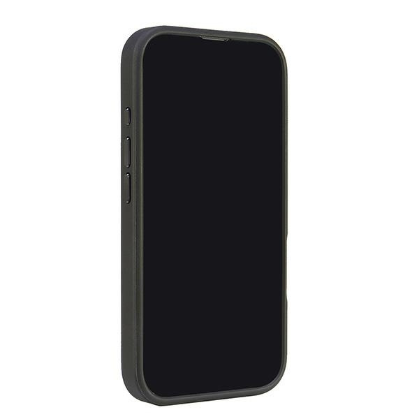 Audi Echtleder MagSafe iPhone 16 6,1&quot; schwarz-rot/schwarz-rot Hardcase AU-TPUPCMIP16-R8/D3-RD