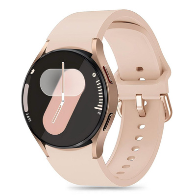 Tech-Protect Silikonarmband für Samsung Galaxy Watch 4/5/5 Pro/6/7/FE – Beige