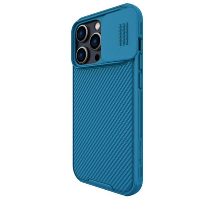 Nillkin CamShield Pro Hülle iPhone 14 Pro Gepanzerte Abdeckung Kameraschutz Blau