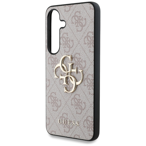 Guess Big 4G Logo Classic Logo Hülle für Samsung Galaxy S25 rosa