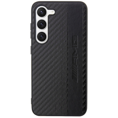AMG AMHCS23SBLSCA S23 S911 schwarz/schwarz Hardcase Carbon Stripe&Embossed