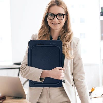 Torba Tech-Protect Basic Bag na laptopa 15-16" - niebieska