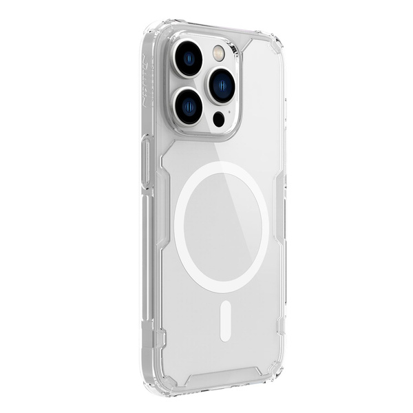 Pancerne etui z MagSafe Nillkin Nature Pro do iPhone 15 Pro Max - białe