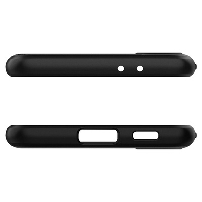 Spigen Rugged Armor Hülle für Samsung Galaxy S21 – Mattschwarz