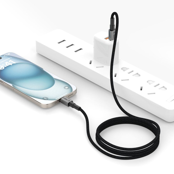 Tech-Protect UltraBoost DNA USB-C PD100W/5A Cable 300cm - Gray