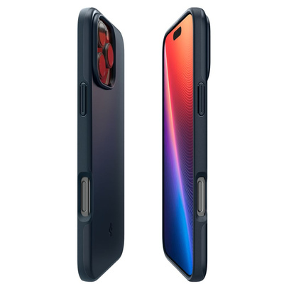 Etui Spigen Thin Fit MagSafe do na iPhone 16 Pro Max - ciemnoszare