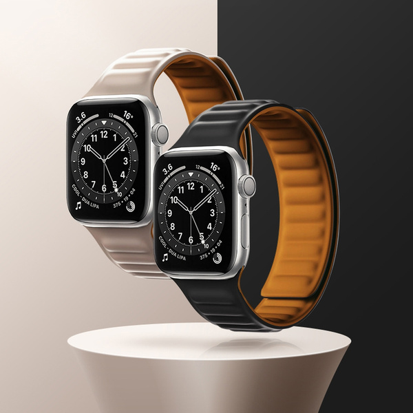 Magnetisches Armband für Watch 7, 45 mm, magnetisches Armband, Armband, Braun