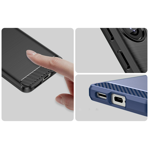 Carbon Case for Samsung Galaxy S25 Edge - Black
