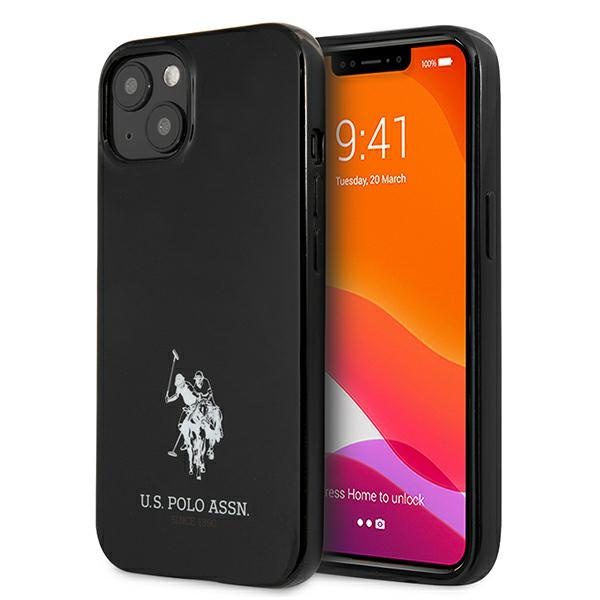 US Polo USHCP13SUMHK iPhone 13 mini 5,4&quot; schwarz/schwarz Hardcase Pferdelogo
