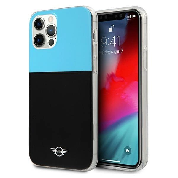 Mini MIHCP12MPCUCBLB iPhone 12/12 Pro 6.1 &quot;blau / blauer Hartschalenkoffer Color Block