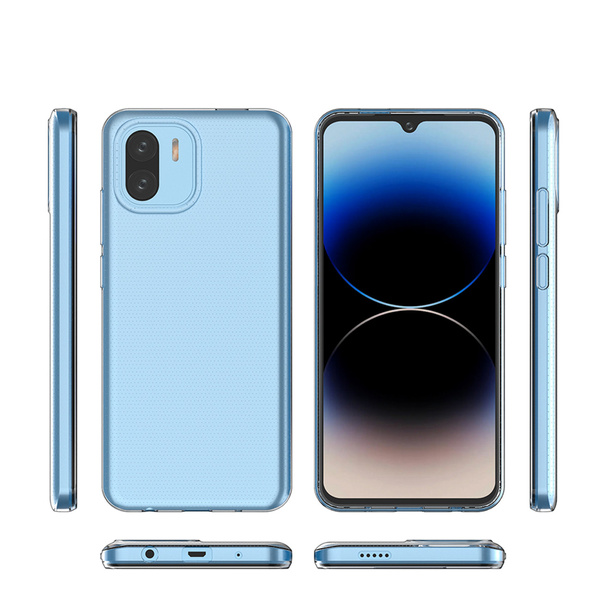Ultra Clear 0,5 mm Hülle für Xiaomi Redmi A2 / Redmi A1 dünne Abdeckung transparent