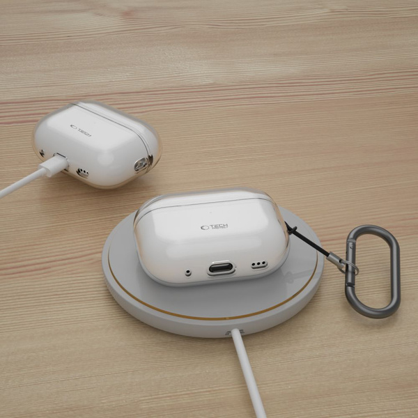 Tech-Protect FlexAir-Hülle für Apple AirPods Pro 1 / 2 – transparent