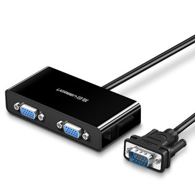 Ugreen 40254 1x2 VGA-Splitter - Schwarz